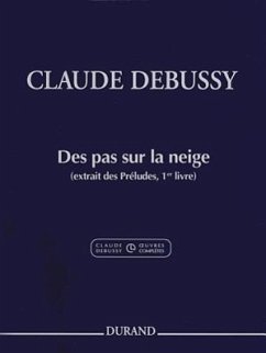 Claude Debussy - Des Pas Sur La Neige from Preludes, Book 1: Piano