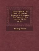 Encyclopedie Des Gens Du Monde