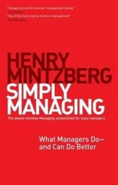 Simply Managing - Mintzberg, Henry