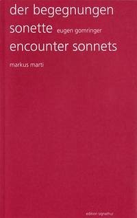 der begegnungen sonette - encounter sonnets