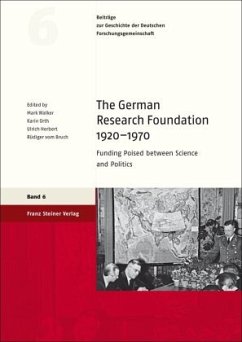 Cover The German Research Foundation 1920-1970