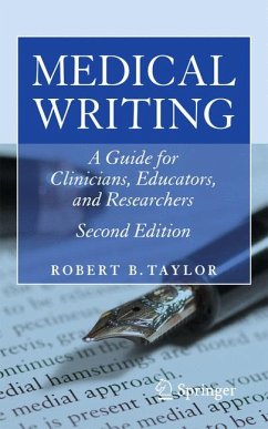 Medical Writing (eBook, PDF) - Taylor, Robert B.