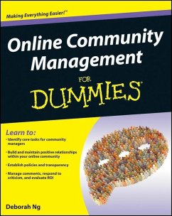 Cover Online Community Management For Dummies (eBook, PDF)