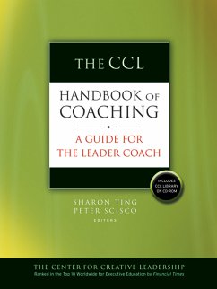 The CCL Handbook of Coaching (eBook, ePUB) - Ting, Sharon; Scisco, Peter