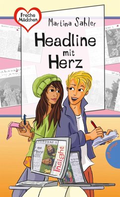 Cover Freche Mädchen - freche Bücher!: Headline mit Herz (eBook, ePUB)