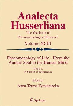 Phenomenology of Life - From the Animal Soul to the Human Mind (eBook, PDF)