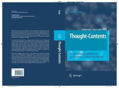 Thought-Contents (eBook, PDF) - Boër, Steven E.
