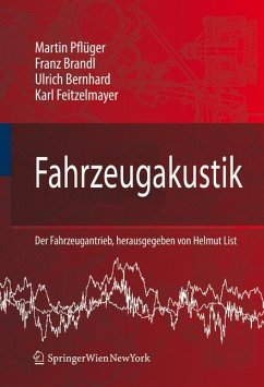 Fahrzeugakustik (eBook, PDF) - Pflüger, Martin; Brandl, Franz; Bernhard, Ulrich; Feitzelmayer, Karl
