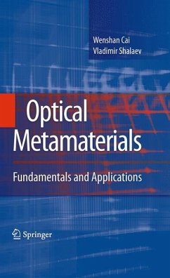 Optical Metamaterials (eBook, PDF) - Cai, Wenshan; Shalaev, Vladimir