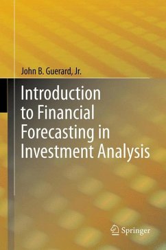 Introduction to Financial Forecasting in Investment Analysis (eBook, PDF) - Guerard, Jr., John B.