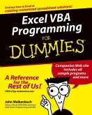 Excel VBA Programming For Dummies (eBook, PDF)