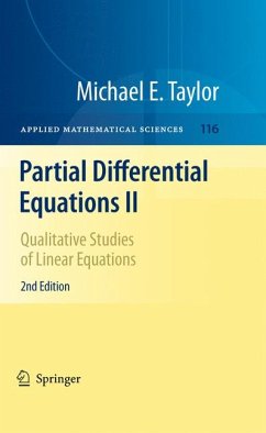 Partial Differential Equations II (eBook, PDF) - Taylor, Michael E.