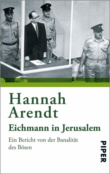 Eichmann In Jerusalem Ebook Epub Von Hannah Arendt - Portofrei Bei Buecherde