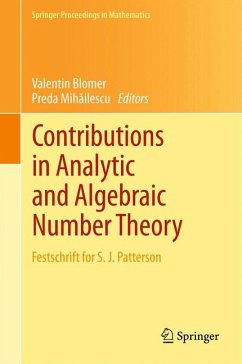 Contributions in Analytic and Algebraic Number Theory (eBook, PDF)