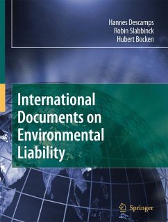 International Documents on Environmental Liability (eBook, PDF) - Descamps, Hannes; Slabbinck, Robin; Bocken, Hubert