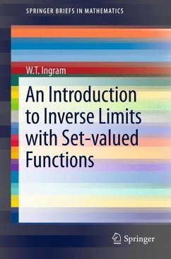 An Introduction to Inverse Limits with Set-valued Functions (eBook, PDF) - Ingram, W. T.