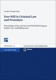 Free Will in Criminal Law and Procedure (eBook, PDF)