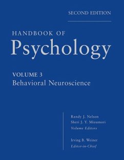 Handbook of Psychology, Volume 3, Behavioral Neuroscience (eBook, ePUB) - Weiner, Irving B.; Nelson, Randy J.; Mizumori, Sheri