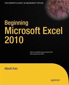 Cover Beginning Microsoft Excel 2010 (eBook, PDF)