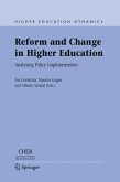 Reform and Change in Higher Education (eBook, PDF)