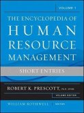 The Encyclopedia of Human Resource Management, Volume 1 (eBook, ePUB)