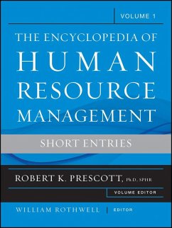 Cover The Encyclopedia of Human Resource Management, Volume 1 (eBook, ePUB)