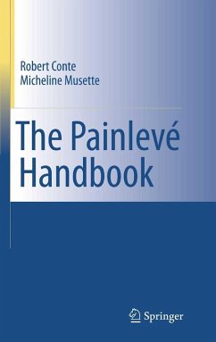 The Painlevé Handbook (eBook, PDF) - Conte, Robert M.; Musette, Micheline