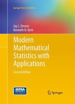 Modern Mathematical Statistics with Applications (eBook, PDF) - Devore, Jay L.; Berk, Kenneth N.