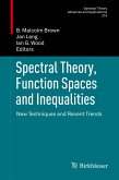 Spectral Theory, Function Spaces and Inequalities (eBook, PDF)