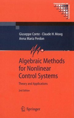 Algebraic Methods for Nonlinear Control Systems (eBook, PDF) - Conte, Giuseppe; Moog, Claude H.; Perdon, Anna Maria