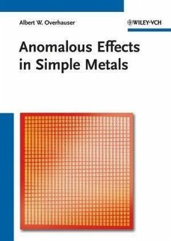 Anomalous Effects in Simple Metals (eBook, ePUB) - Overhauser, Albert