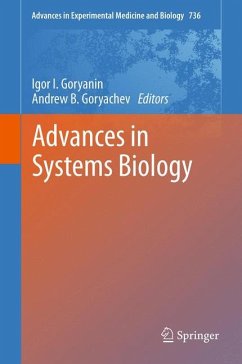 Advances in Systems Biology (eBook, PDF)