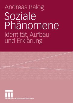 Soziale Phänomene (eBook, PDF) - Balog, Andreas