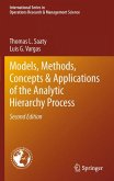 Models, Methods, Concepts & Applications of the Analytic Hierarchy Process (eBook, PDF)