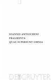 Ioannis Antiocheni fragmenta quae supersunt omnia (eBook, PDF)