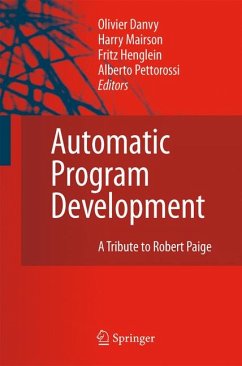 Automatic Program Development (eBook, PDF)