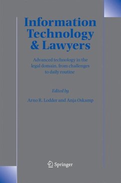 Information Technology and Lawyers (eBook, PDF)