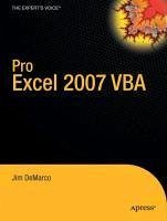 Pro Excel 2007 VBA (eBook, PDF) - DeMarco, Jim