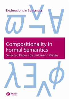 Compositionality in Formal Semantics (eBook, PDF) - Partee, Barbara H.