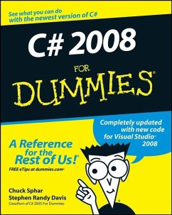 C# 2008 For Dummies (eBook, ePUB) - Davis, Stephen R.; Sphar, Chuck