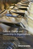 Cultural Change and Leadership in Organizations (eBook, PDF)