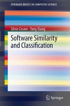 Software Similarity and Classification (eBook, PDF) - Cesare, Silvio; Xiang, Yang