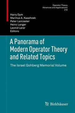 A Panorama of Modern Operator Theory and Related Topics (eBook, PDF)