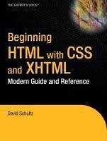 Beginning HTML with CSS and XHTML (eBook, PDF) - Cook, Craig; Schultz, David