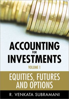 Accounting for Investments, Volume 1 (eBook, ePUB) - Subramani, R. Venkata