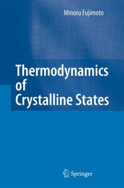 Thermodynamics of Crystalline States (eBook, PDF) - Fujimoto, Minoru
