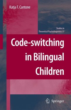 Code-switching in Bilingual Children (eBook, PDF) - Cantone, Katja F.