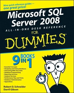 Microsoft SQL Server 2008 All-in-One Desk Reference For Dummies (eBook, ePUB) - Schneider, Robert D.; Gibson, Darril