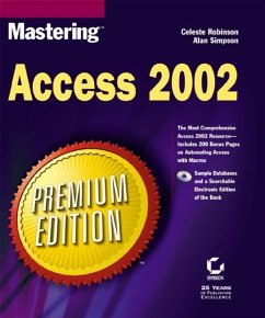 Cover Mastering Access 2002, Premium Edition (eBook, PDF)