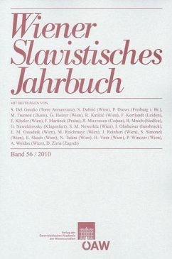 Wiener Slavistisches Jahrbuch / Band 56/2010 (eBook, PDF)